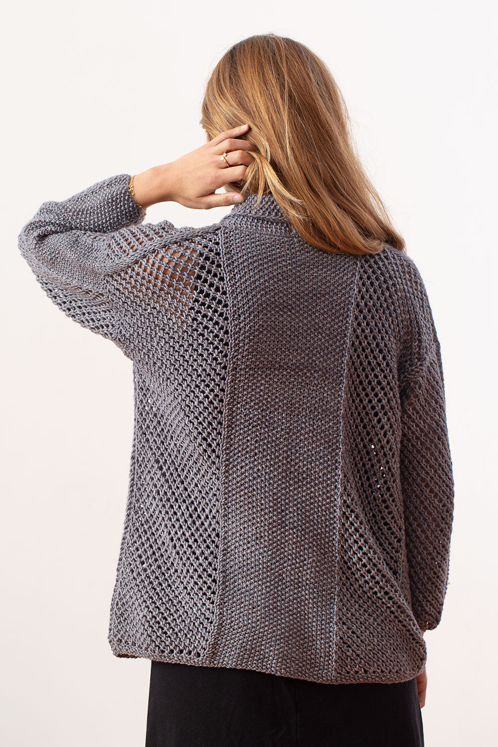 Eyelet Harvest Cardigan – Urth Yarns