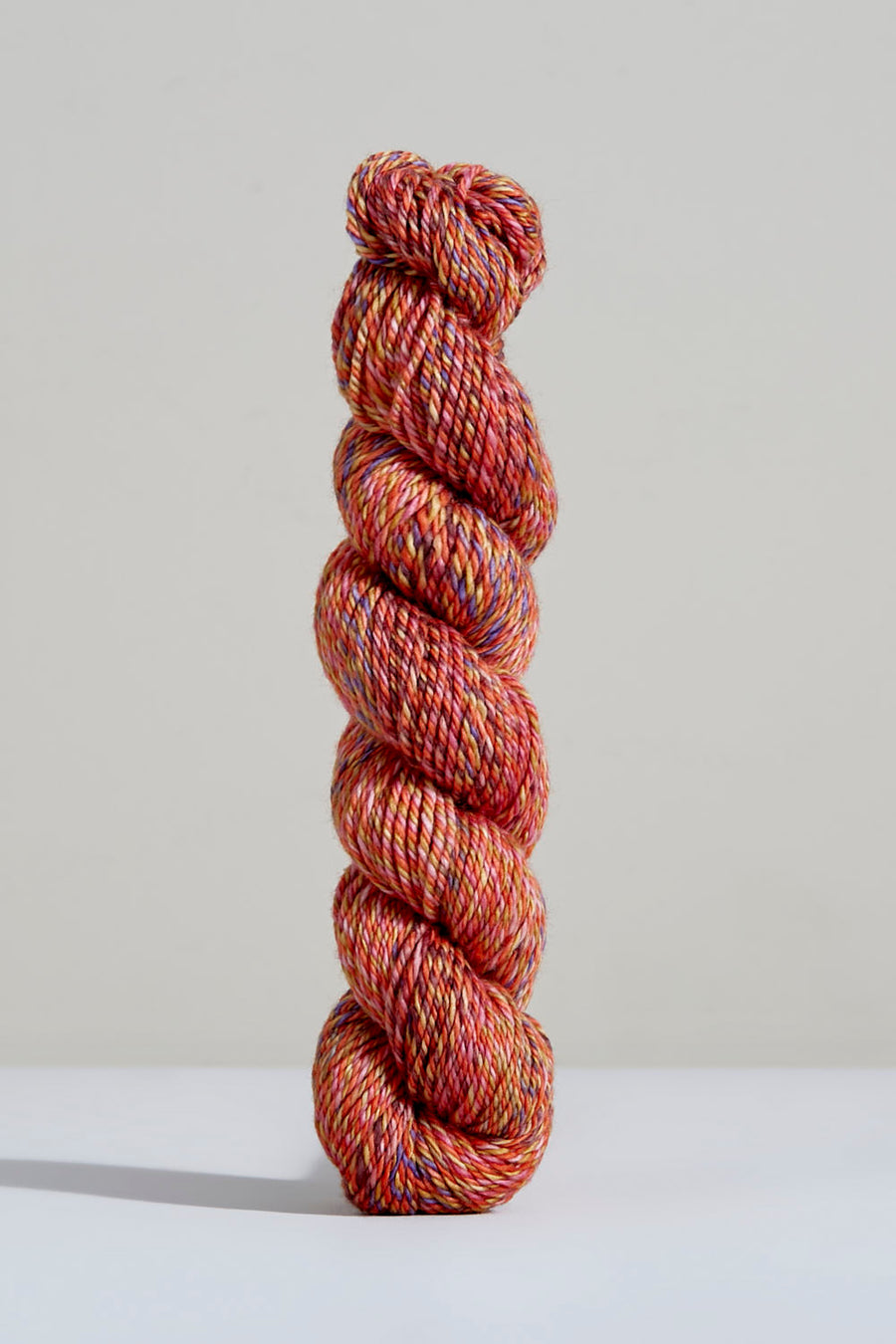 Spiral Grain Light Worsted | Crabapple